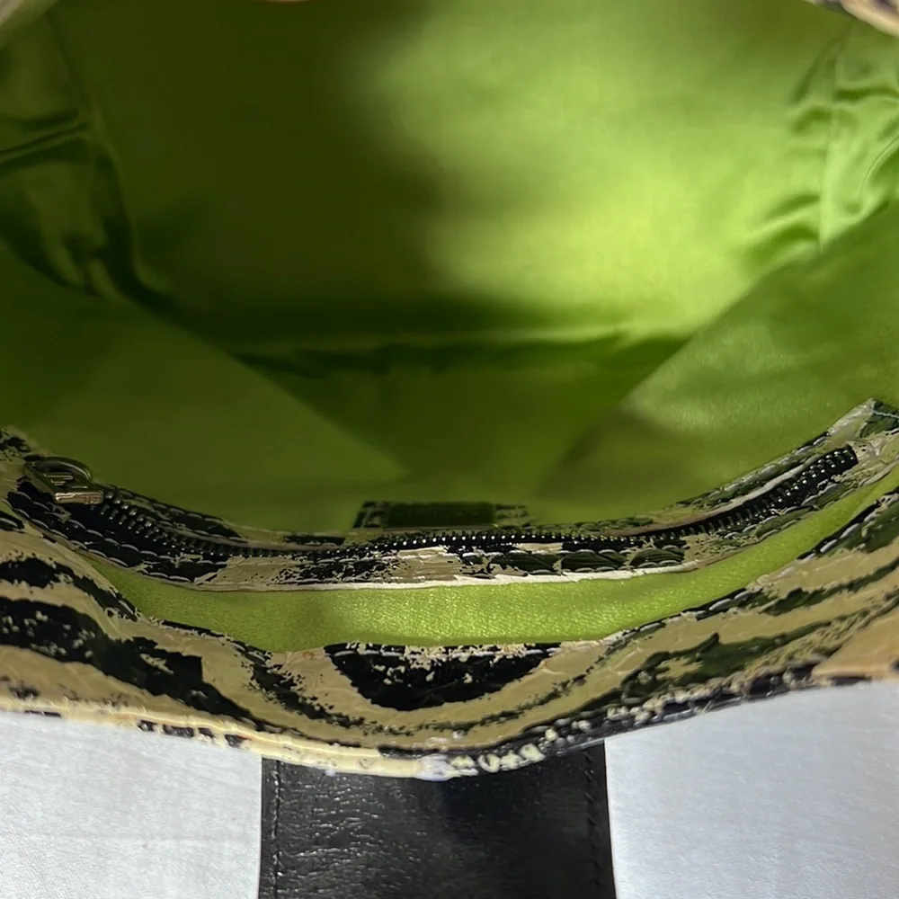 Authentic Vintage Fendi Mama Baguette Python Bag/Purse - Picture 9 of 13